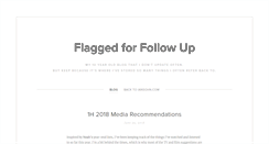Desktop Screenshot of flaggedforfollowup.com